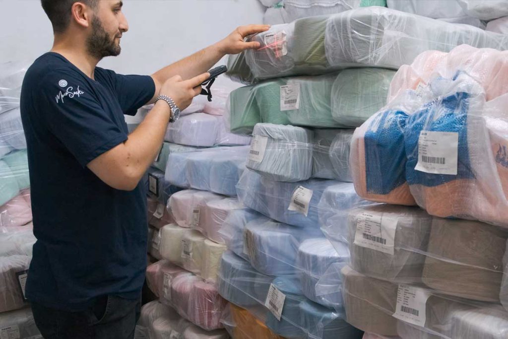 Alkatek Socks - Sock Manufacturing - Raw Material Warehouse